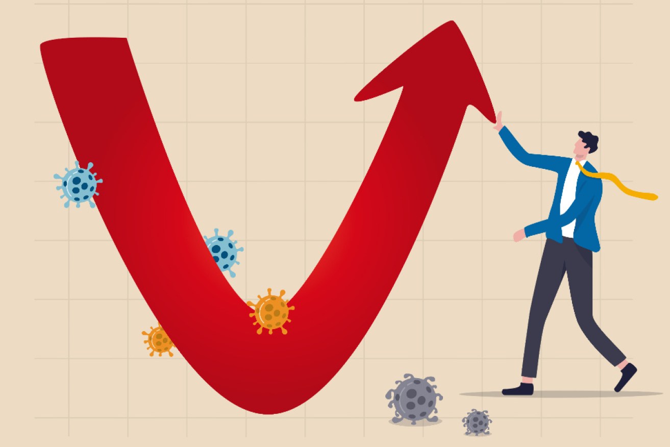 The Reserve Bank maintains the recovery from the coronavirus recession will be "bumpy and uneven".