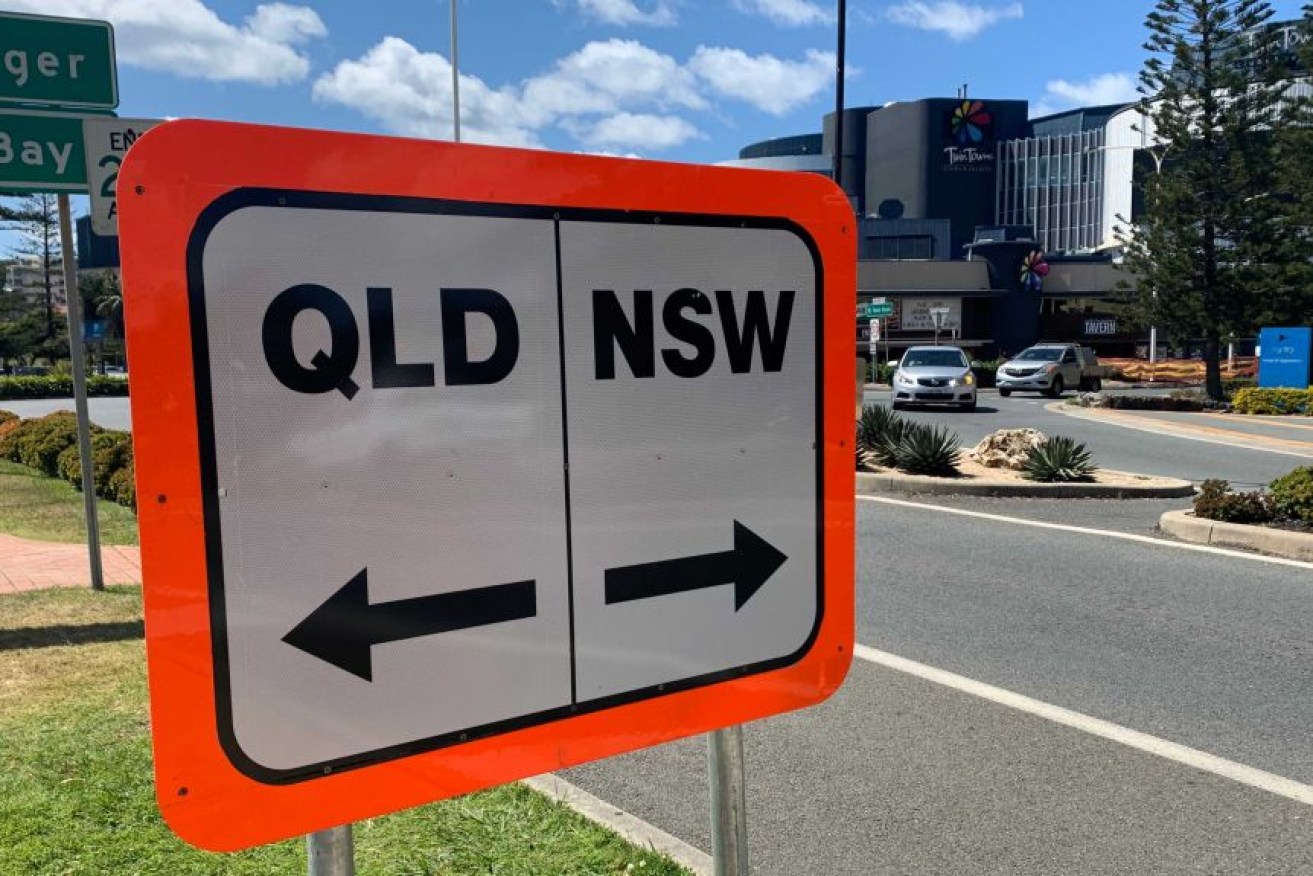 Travellers from regional NSW are allowed to enter Queensland again as of Tuesday. 