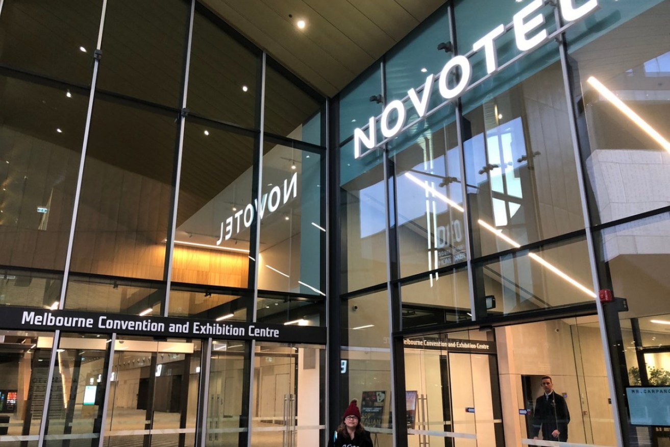 Police have taken over quarantine security at the Novotel Melbourne after renewed fears about infection control.