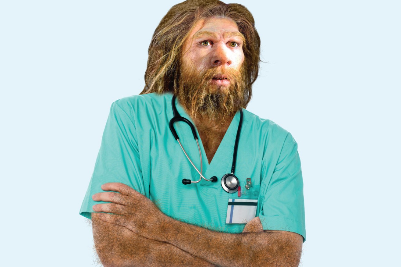 COVID-19 patients who have inherited a gene cluster from the Neanderthals are three times more likely to end upon a ventlilaor.