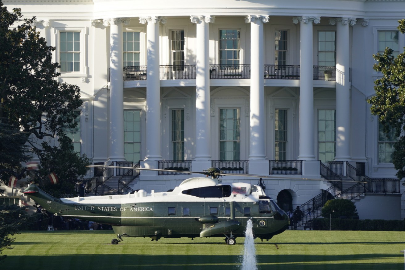 The last thing the three victims of the lightning strike would have seen was the White House. <i>Photo: AAP</i>