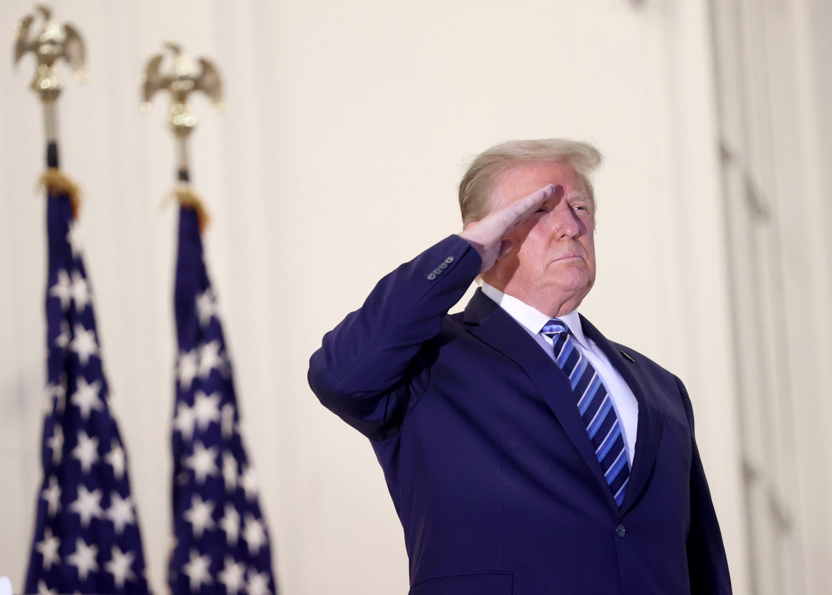 Trump returns to White House eager to get ‘back on the campaign trail’