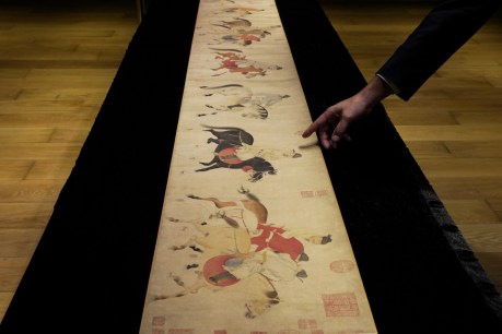 A 700-year-old Yuan Dynasty scroll sells for $58.3 million