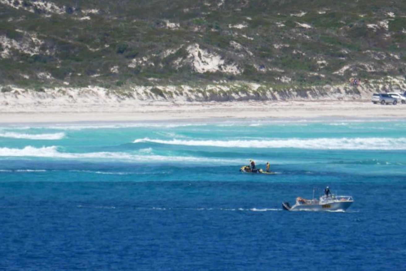 A marine search is underway off the coast of Esperance for a missing surfer.