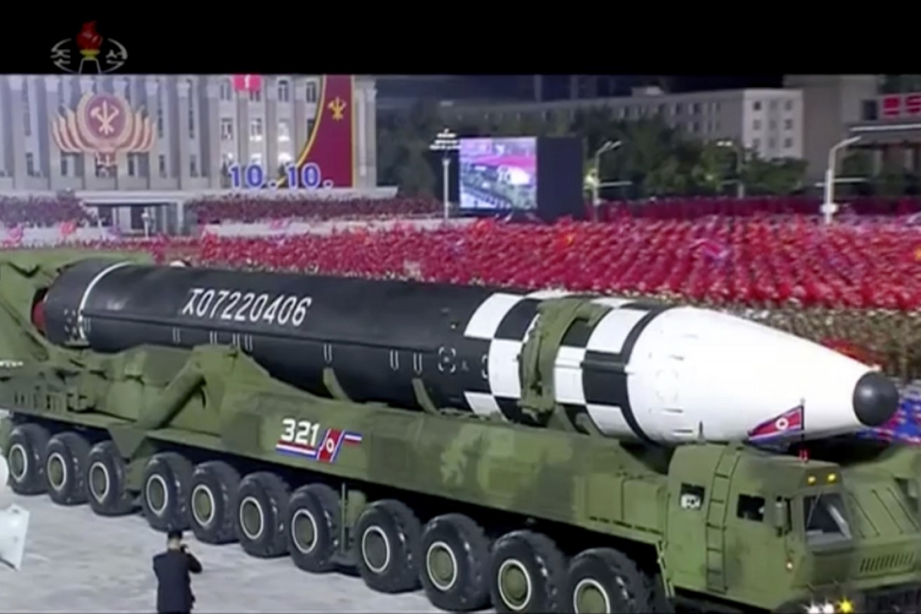 North Korea appears to be fine-tuning its missile arsenal, possibly as a prelude to renewed nuclear tests. Photo: AAP