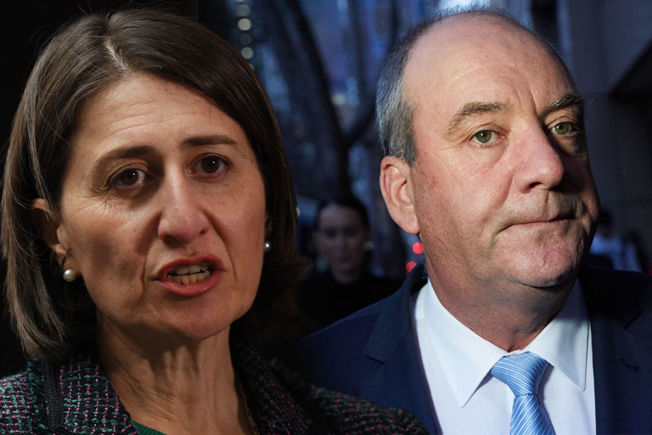 Gladys Berejiklian's political allies are standing by her, despite findings of corruption.