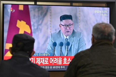 Kim Jong-un weeps as he thanks troops, NKoreans