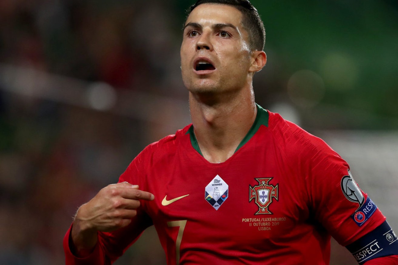 Cristiano Ronaldo has offered to make amends to the fan whose phone he knocked to the ground.<i>Photo: Getty</i>