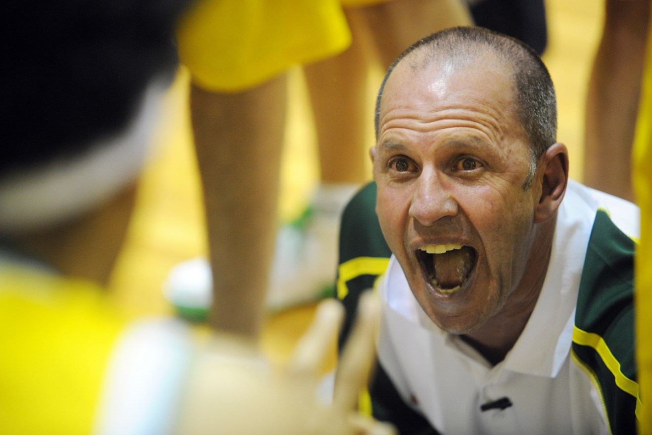 Brian Goorjian during his earlier stint with the Boomers.