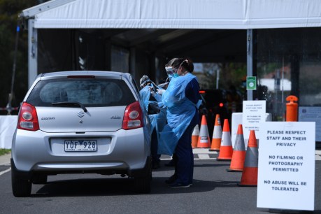 Vic numbers stay low, amid demand for tests