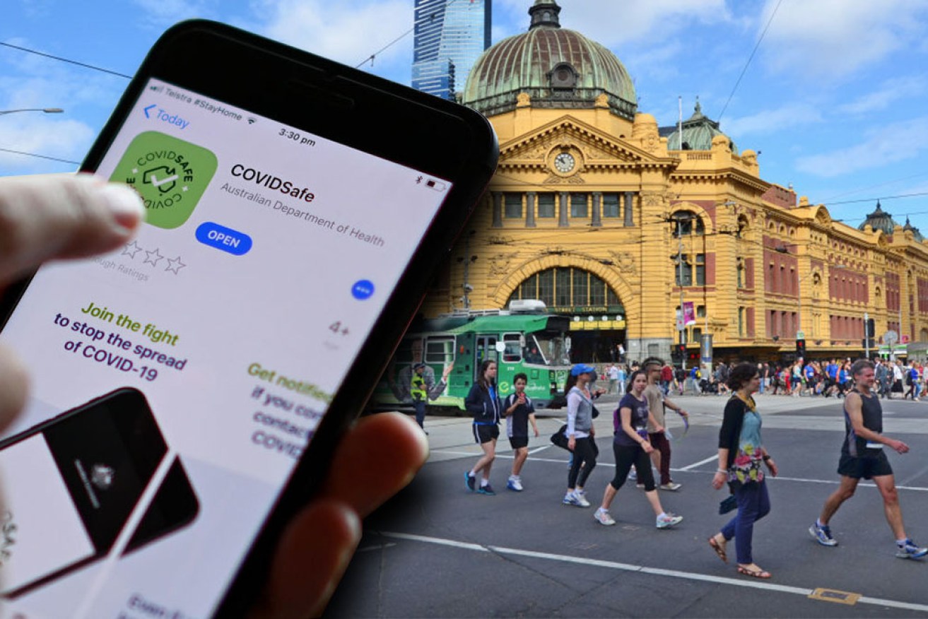 Victoria is considering GPS tracking as the COVIDSafe app fails to impress. 