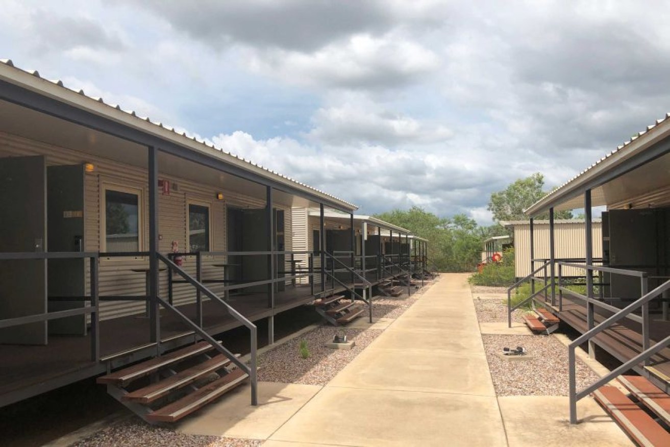 COVID-19 tests conducted in Katherine weren't able to get to a Darwin lab, because of a large storm.
