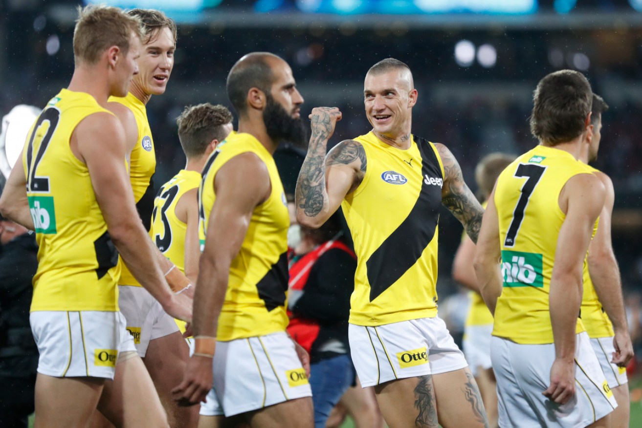 Dustin Martin, led the way for Richmond as the defeated Port Adelaide in a pulsating preliminary final.