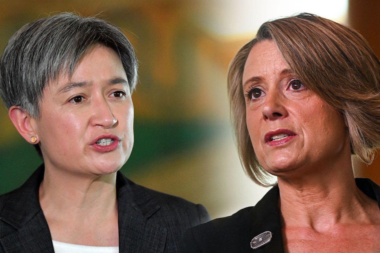 Labor senators Penny Wong and Kristina Keneally uncovered more uncomfortable facts for the Coalition. 