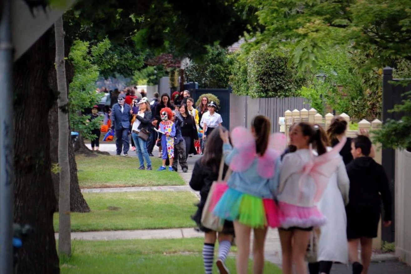Victorians are being urged to follow COVID rules to keep kids safe during any Halloween festivities.