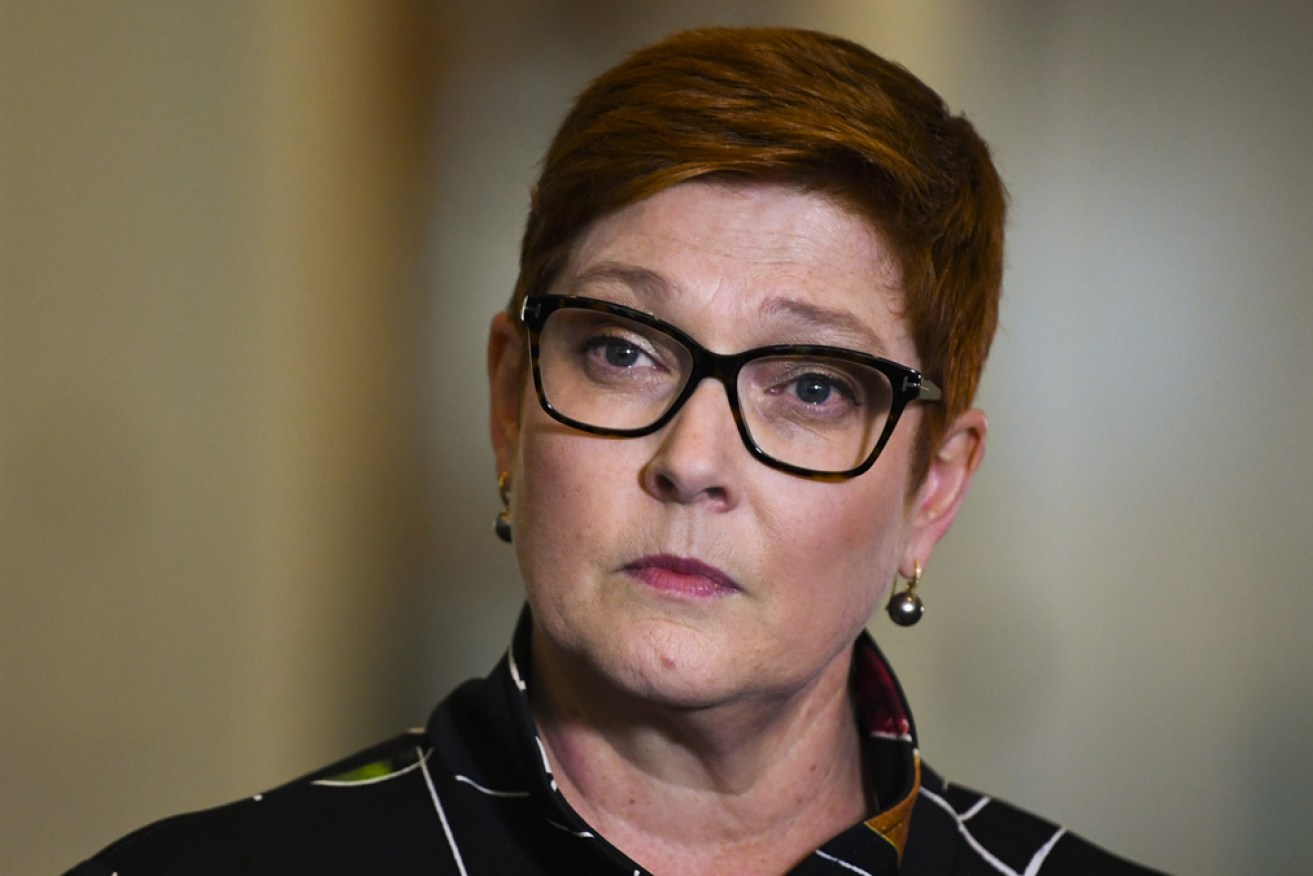 Senator Payne said a one-on-one meeting with her French counterpart was not settled at this point in time.