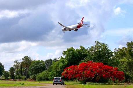 Coronavirus repatriation flight from India lands at Darwin Airport