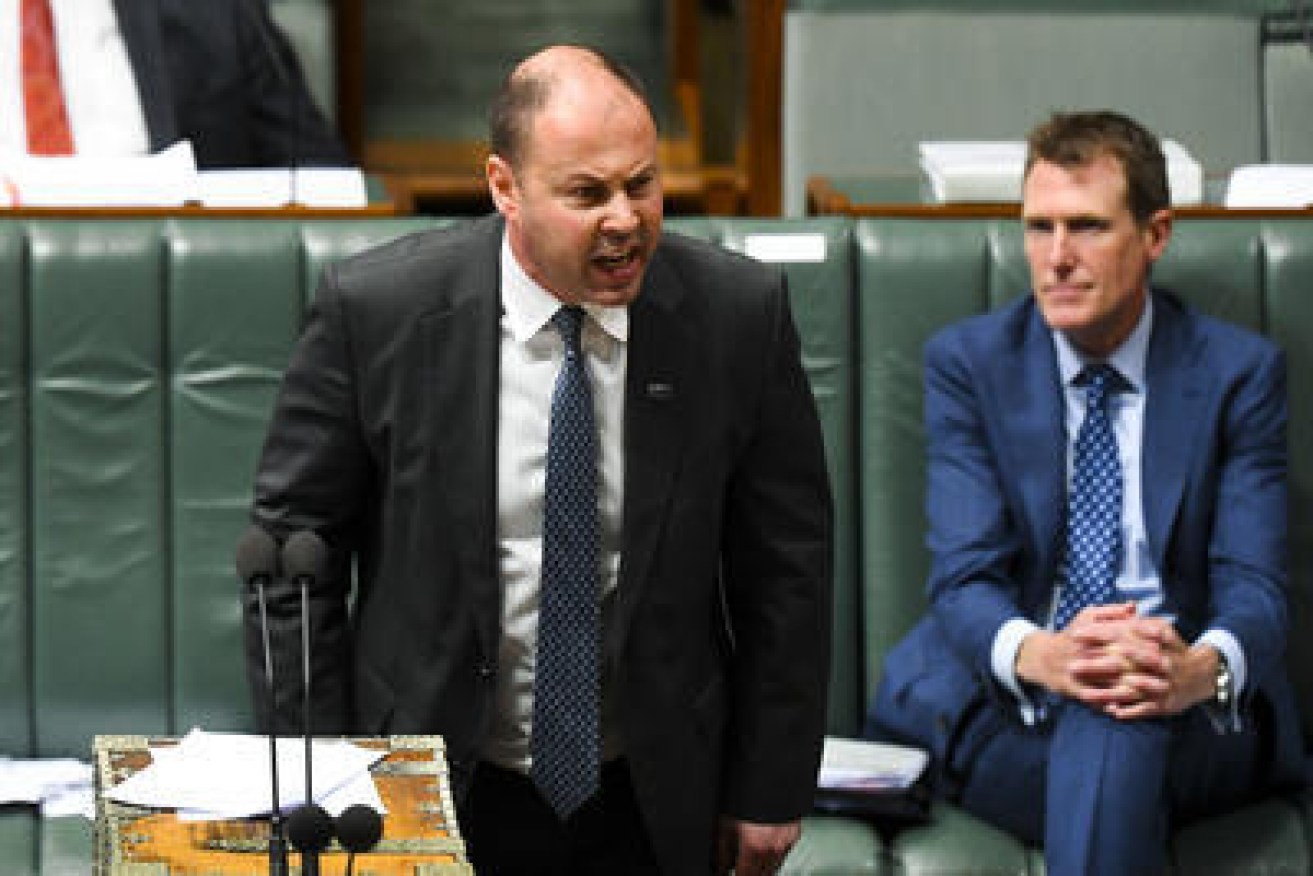 In federal Parliament on Tuesday, Mr Frydenberg pointedly thanked Victorians who have ‘paid the ultimate price’.