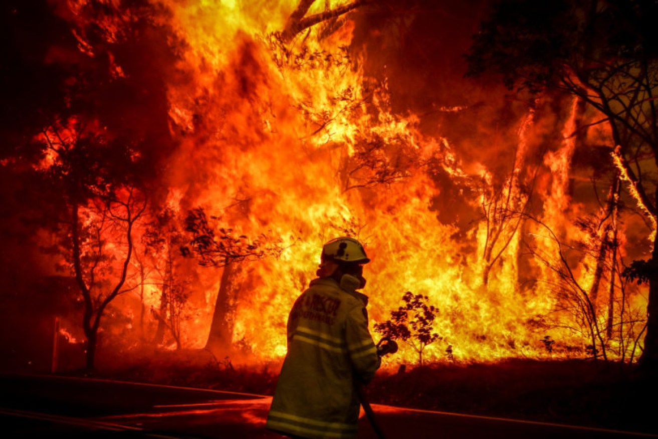 The RFS has stood down one of its young volunteers after police gathered evidence suggesting the teen was behind a number of fires. 