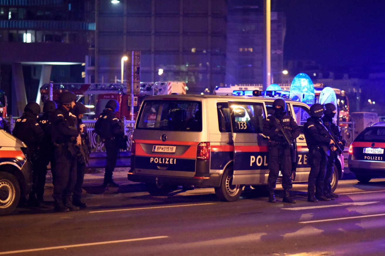 A widespread manhunt continued into the early hours of Tuesday morning local time searching for the attackers.