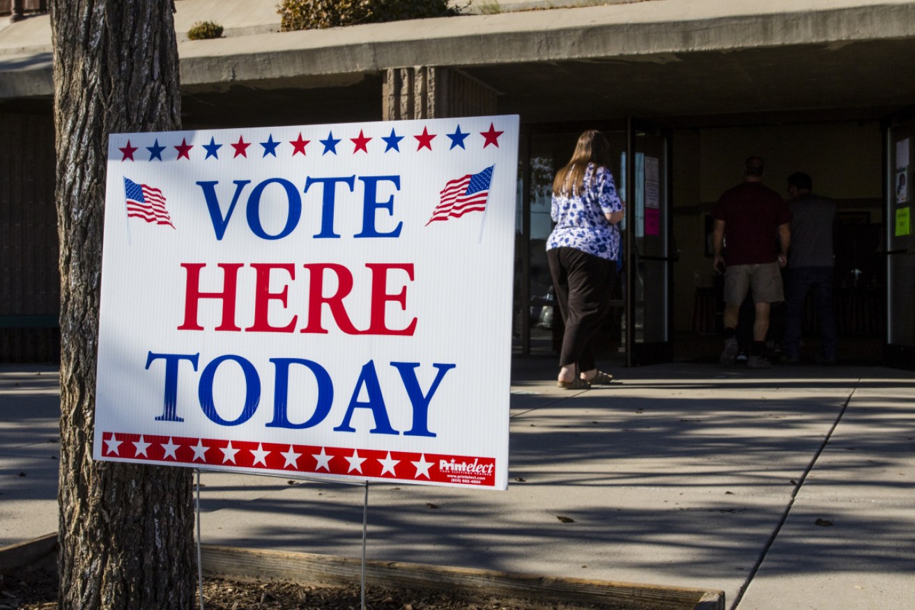 Americans have calmly turned out for voting in on US election day.