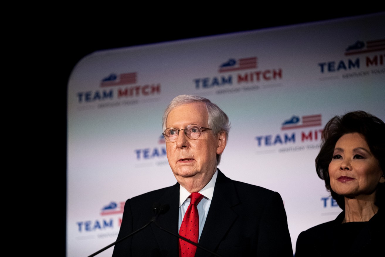 The re-election of Mitch McConnell may not be enough to win the Senate for the Republicans.