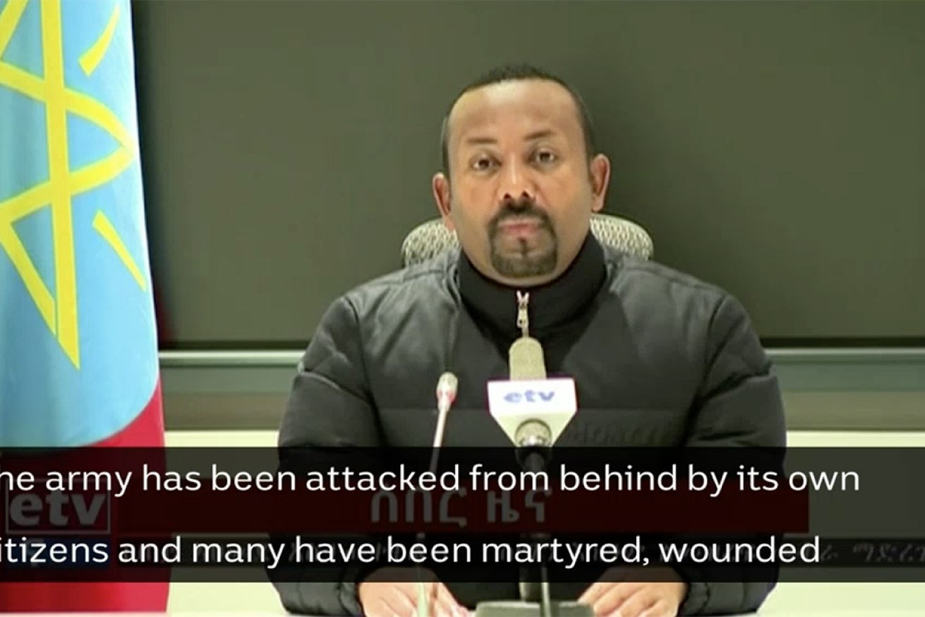 Ethiopian Prime Minister Abiy Ahmed claims the army had been attacked and that military operations had begun.