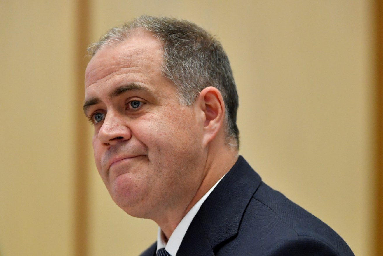 ABC managing director David Anderson at Senate estimates on Monday.