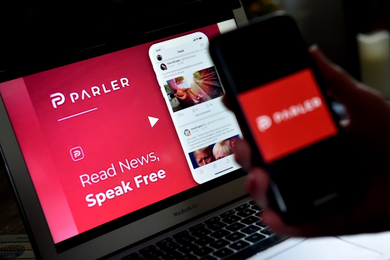 Social network Parler is gaining prominence in the US following Joe Biden's defeat of Donald Trump.