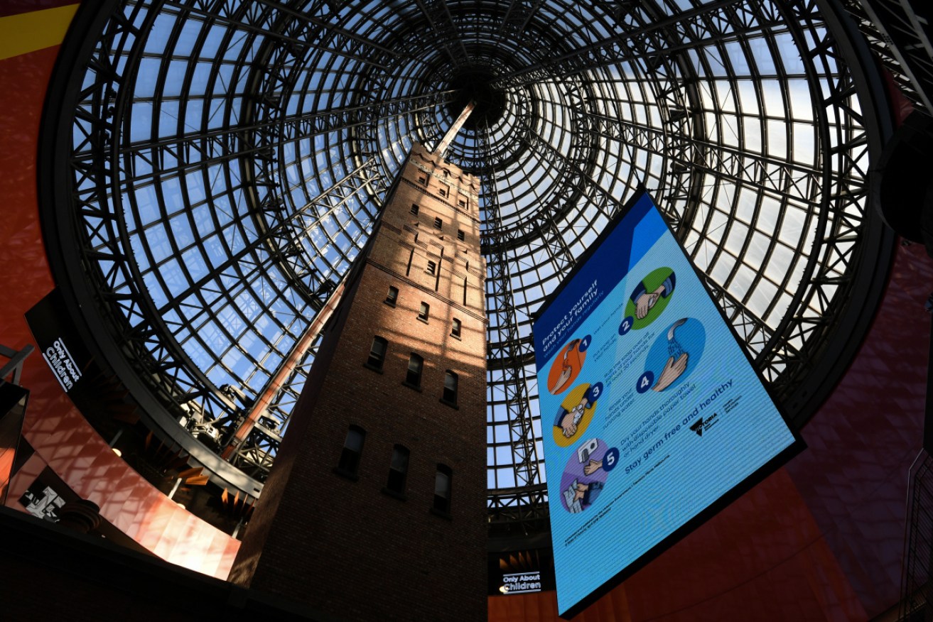 The infected woman visited Melbourne Central shopping centre on Sunday, November 8.