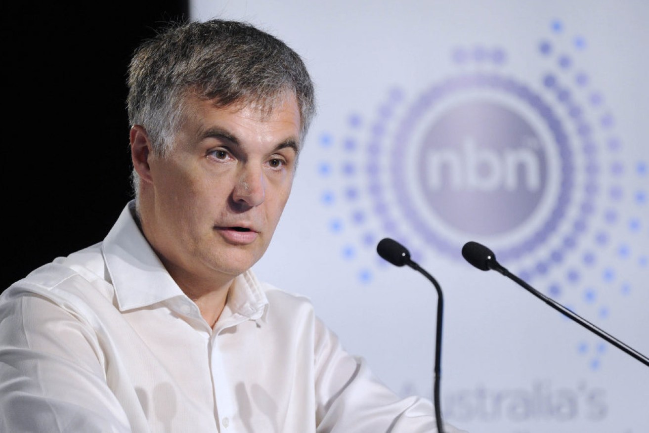 NBN Co boss Stephen Rue has admitted the firm failed to connect 300,000 homes by the rollout deadline. 