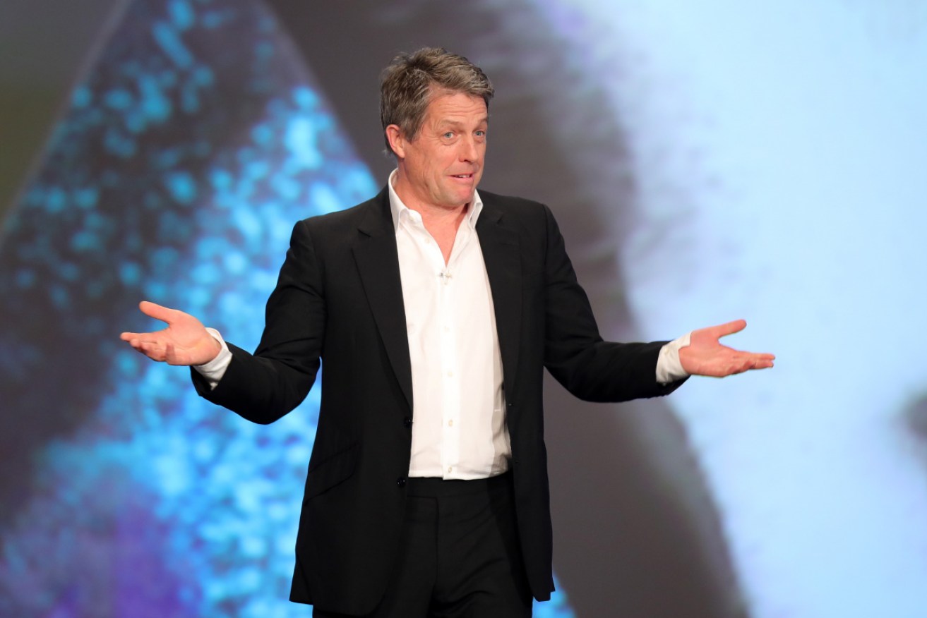 Hugh Grant said he wanted to smell armpits and sprayed perfume in his eyes when he realised he couldn't smell anything.