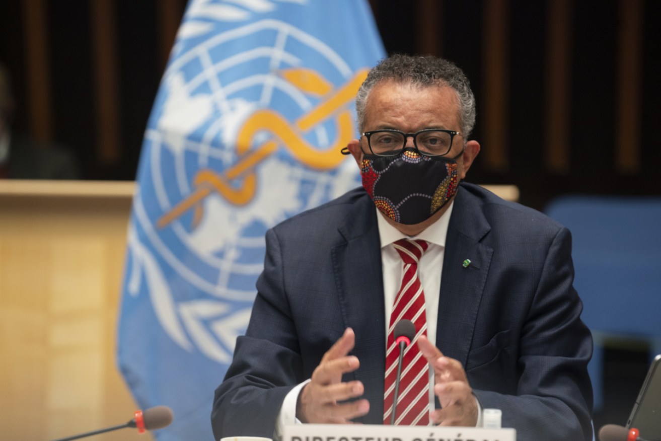WHO director-general Dr Tedros Adhanom Ghebreyesus wants better vaccine levels in poorer nations.