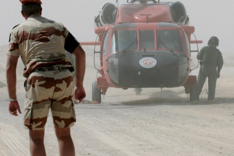 Eight peacekeepers killed in chopper crash in Egypt