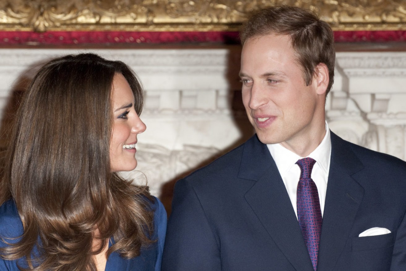 Prince William and Kate Middleton faced the media at St James’s Palace, London, after announcing their engagement.