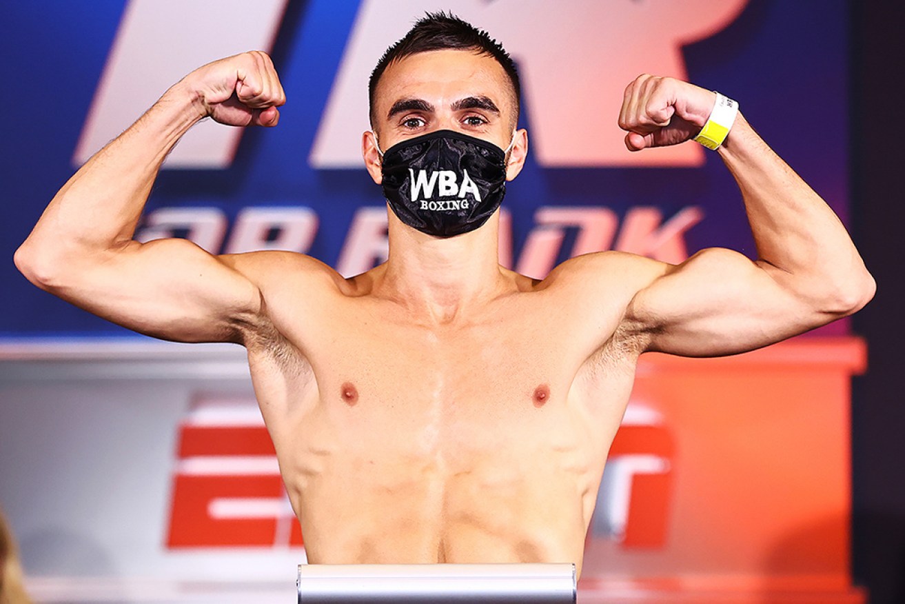 Australian fighter Andrew Moloney was left in disbelief after Sunday’s decision in Las Vegas. 