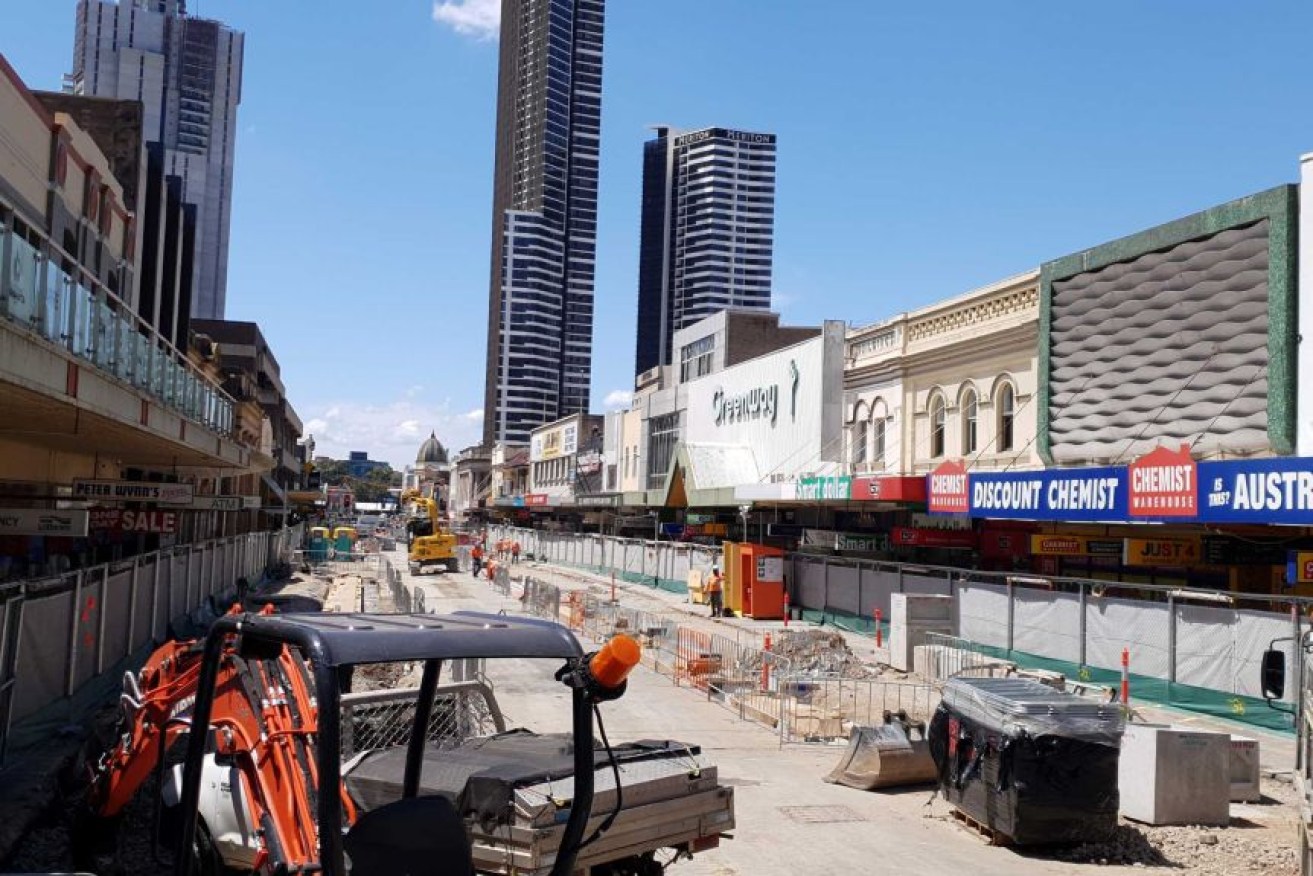 The Parramatta Light Rail is currently under construction.