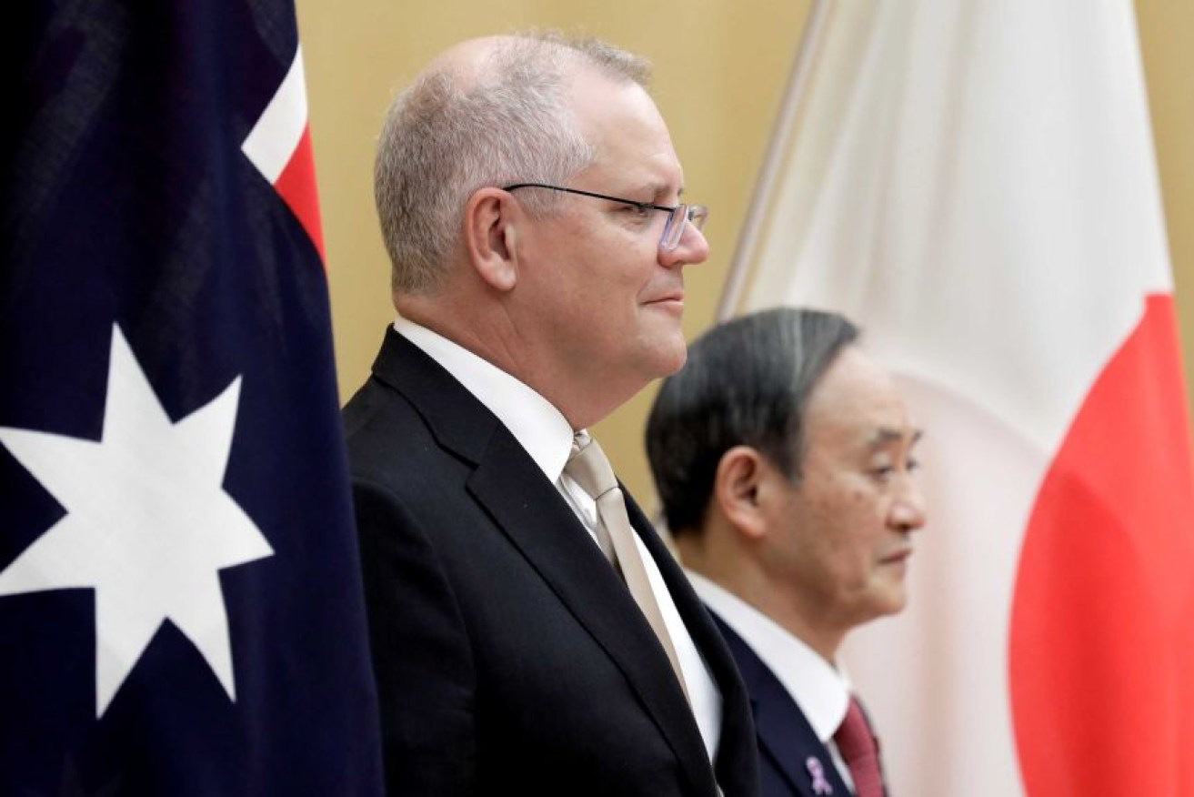 Australian Prime Minister and Japan Prime Minister Yoshihide Suga are on the verge of signing a historic defence pact.