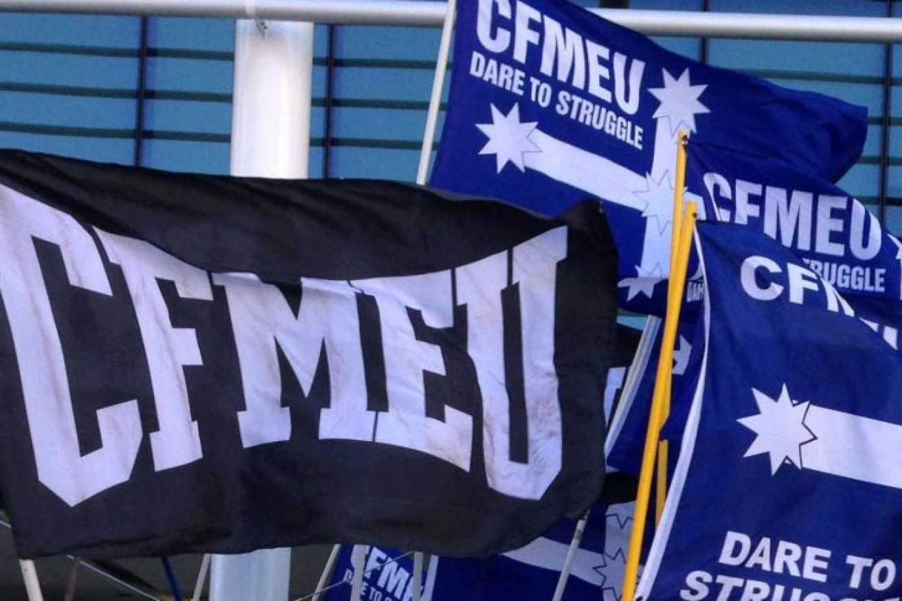 The CFMEU's Victoria division has been embroiled in controversy.