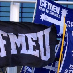 Five arrests after union headquarters raided