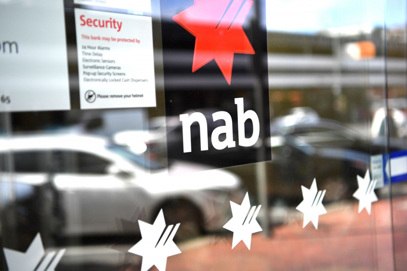 The bank has closed 850 branches across Australia.
