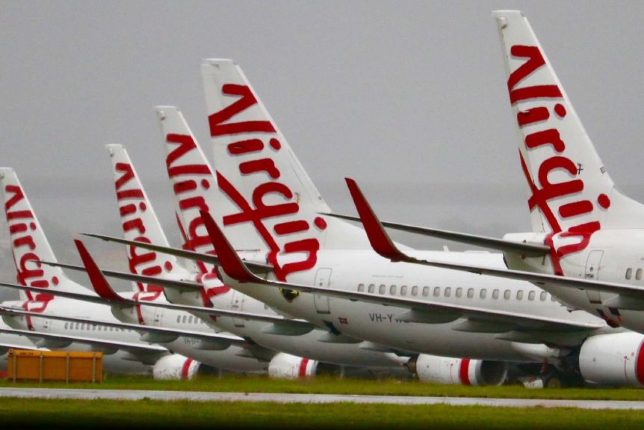 Investors who lost money in Virgin Australia's COVID-related administration have filed court action.