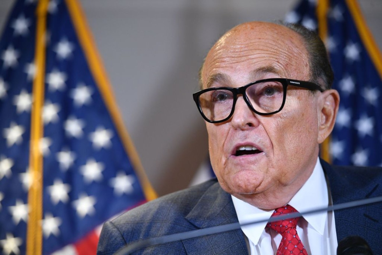 Rudy Giuliani's lawyers say Dominion's lawsuit should be dismissed for lack of jurisdiction.