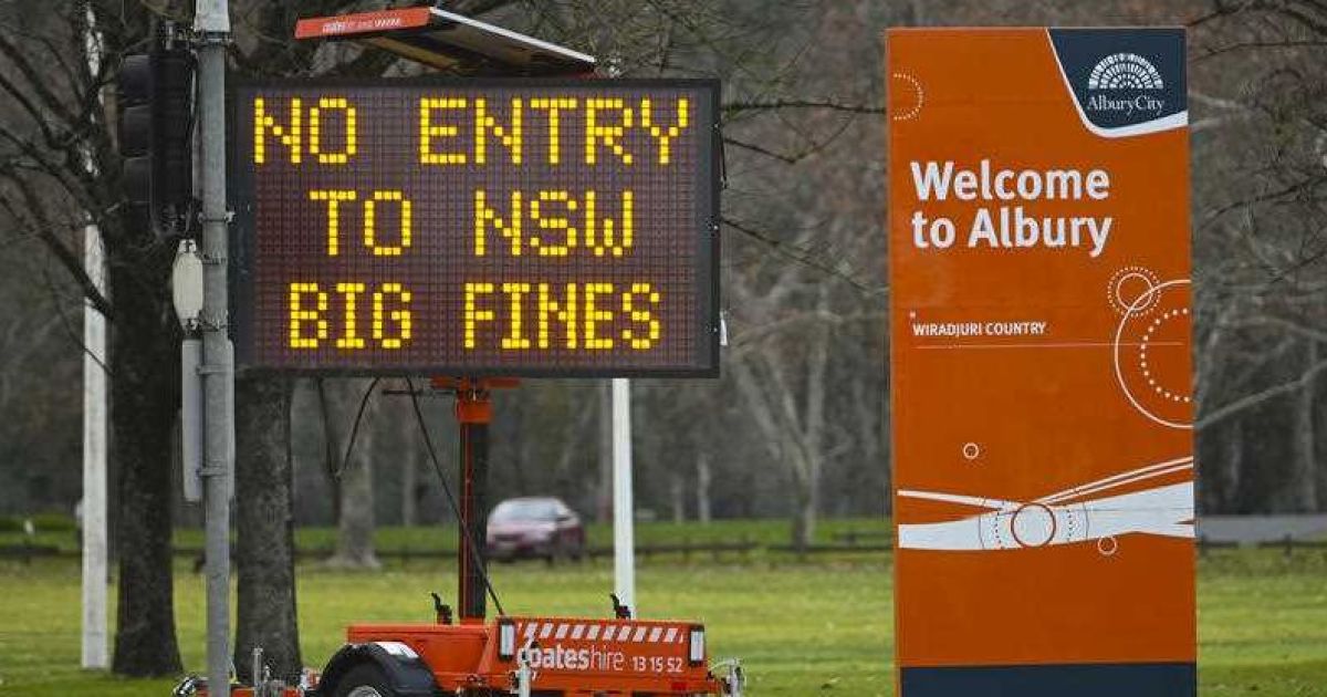Victorians warned against travel to NSW as outbreaks surge