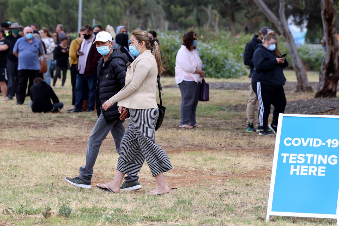 South Australians are continuing to turn out in large numbers to get tested for the coronavirus.