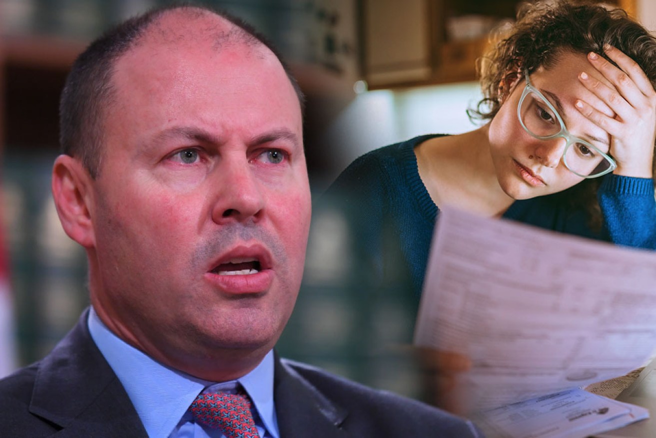 Treasurer Josh Frydenberg's reforms would burden individuals with unsustainable debt, according to consumer groups.
