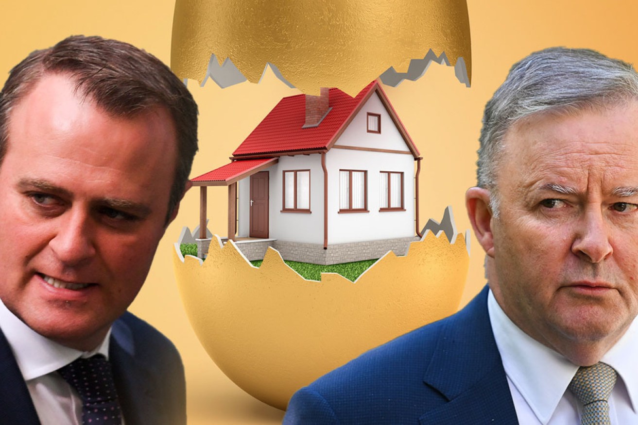 Politicians are fighting over whether first-home buyers should be given greater early access to superannuation.