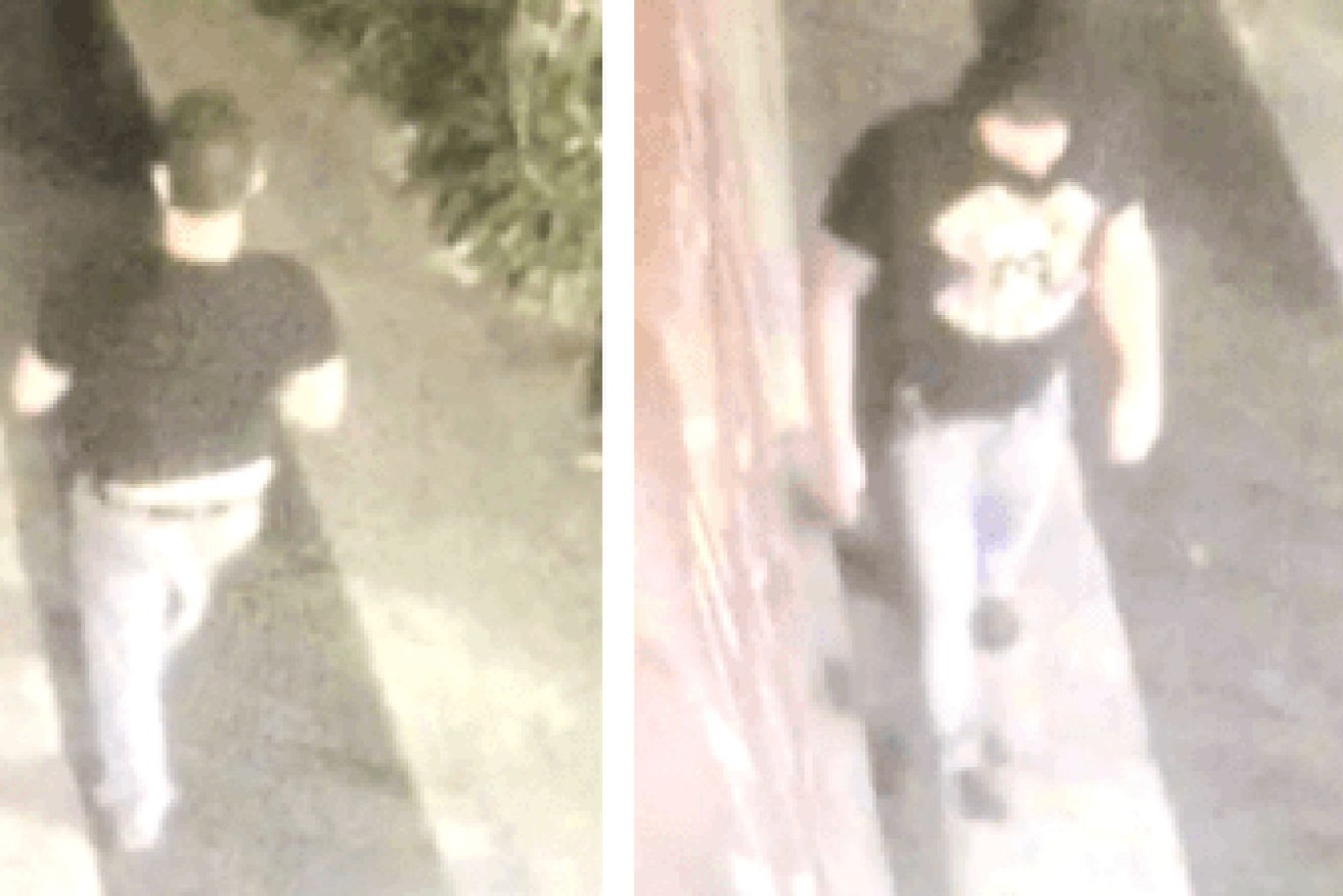 Police say the man dragged the woman off a footpath before attempting to choke her.