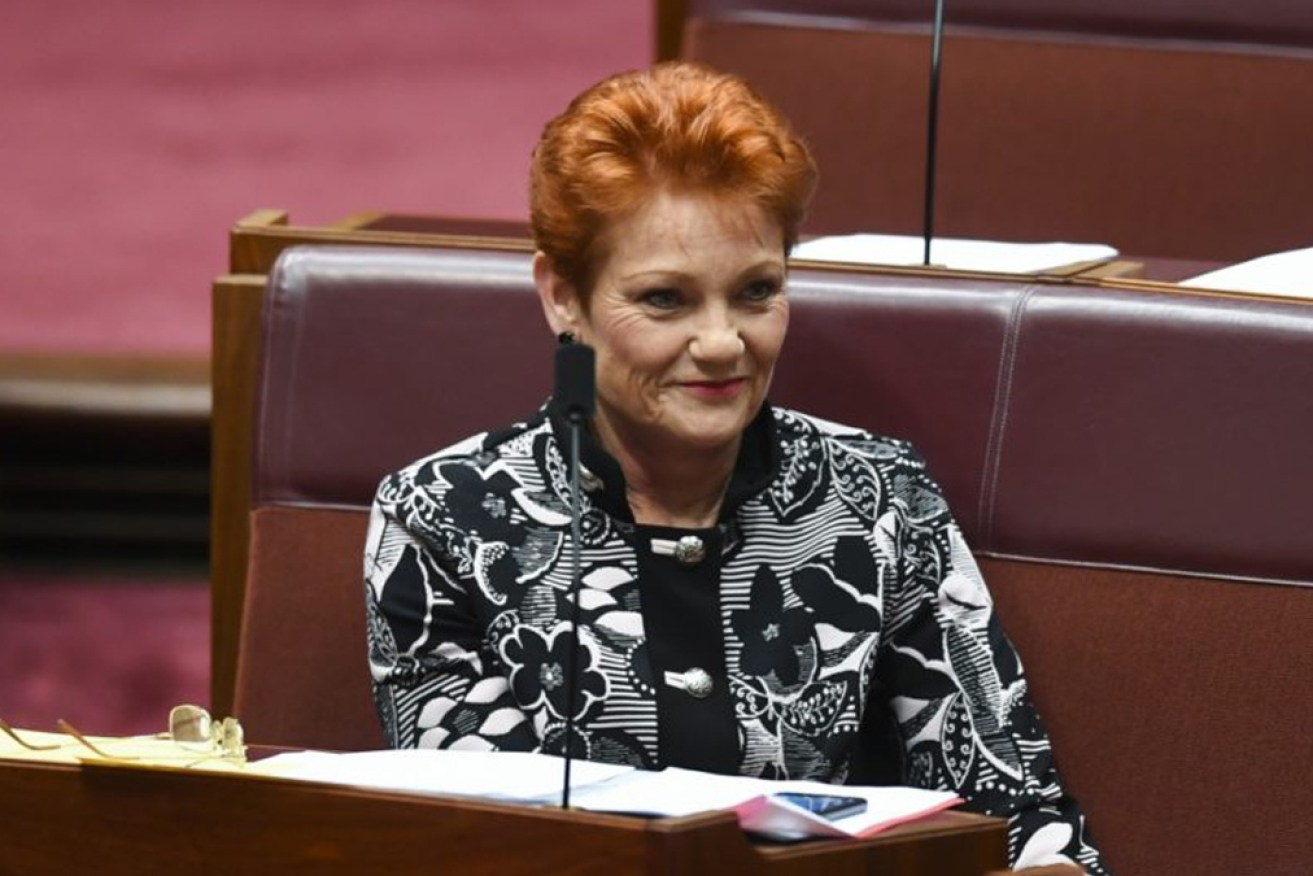 Pauline Hanson, who says she is unvaccinated, has confirmed she has COVID - just two days before the voting day.