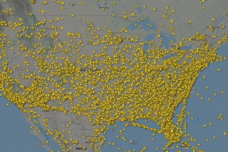 Defiant Americans travel in huge numbers for Thanksgiving